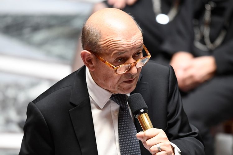 Menteri Luar Negeri Perancis, Jean Yves Le Drian.
