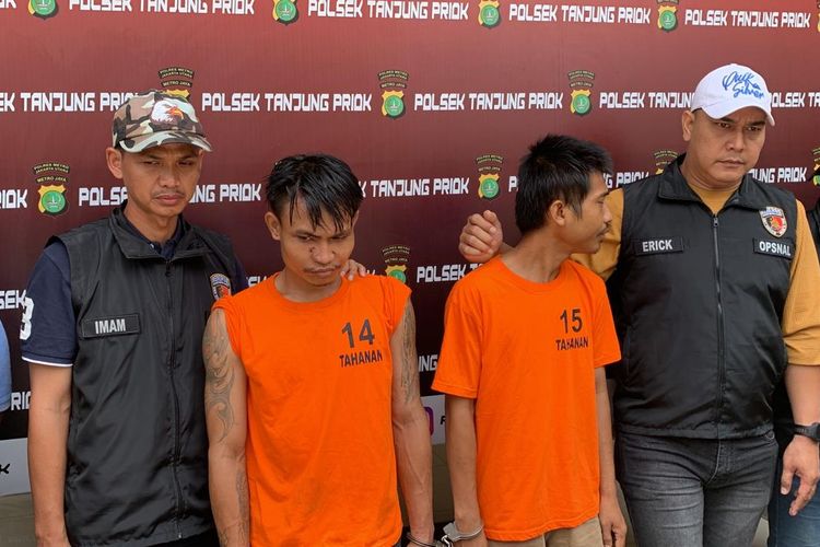 Unit Reskrim Polsek Tanjung Priok menangkap dua pelaku curanmor berinisial SNR (26) dan AF (27) pada 16 Februari 2024 di Sungai Bambu, Tanjung Priok, Jakarta Utara. 