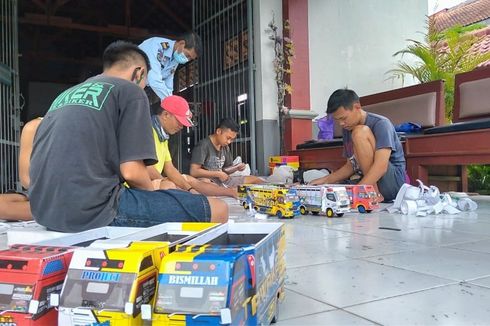 Miniatur Truk Oleng, Kerajinan Karya Narapidana di Rutan Purbalingga