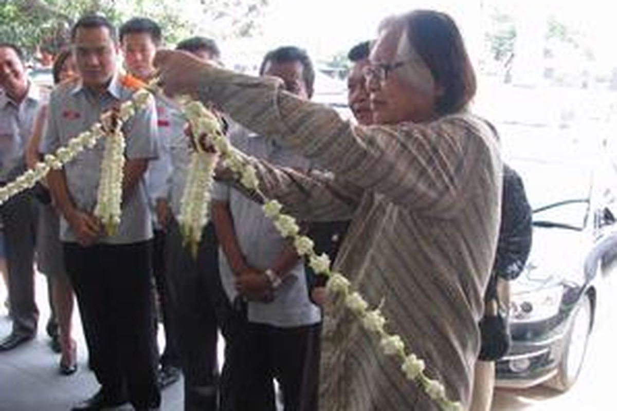 Chairman Kompas Gramedia Jakob Oetama Resmikan Amaris Hotel Bandara Internasional Soekarno-Hatta  