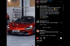 Video Viral, Sewa McLaren 720S di Bali Rp 100 Juta per Hari