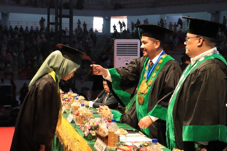  Wisuda sarjana ke-79 UIN Sumatera Utara, Selasa (20/12/2022)