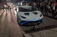 Seorang Pemulung Tewas Ditabrak Lamborghini di Pluit