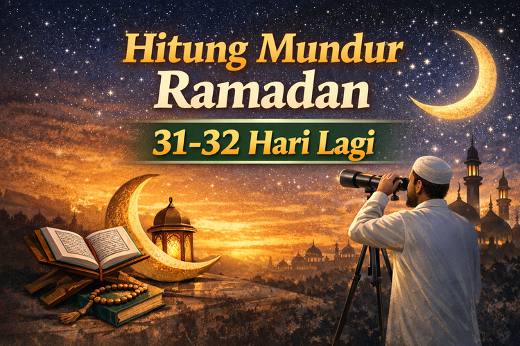 Hitung Mundur Ramadhan 2026, berapa hari lagi?