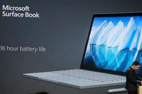 Laptop Microsoft Surface Book Diperbarui, Core i7 dan Baterai 16 Jam