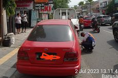 2 Minggu Lebih Mobil Misterius Ini Terparkir di Depan Warung Warga Semarang, Setelah Dipindah Tiba-tiba Hilang
