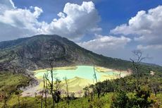 Kawah Putih Ramai Pengunjung meskipun Hujan, Simak Imbauan Pengelola