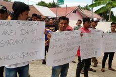 Jengkel karena Banyak Pencurian, Warga Demo di Kantor Polisi