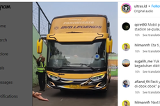 Bus Tim Borussia Dortmund, Kelir dan Logo Dortmund tapi Pakai Pelat D