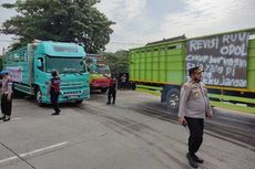 Demo Sopir Truk Tolak Aturan ODOL di Kudus Tutup Jalur Pantura Berjam-jam