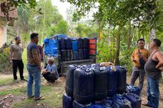 Lansia 70 Tahun Tepergok Timbun Solar Bersubsidi di Lampung Timur