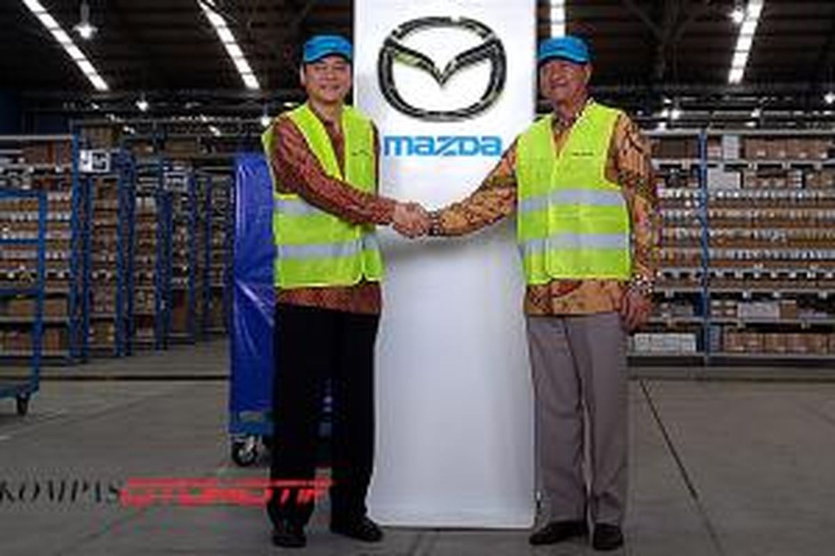 Peresmian PDC Mazda sebagai bentuk jaminan ketersediaan suku cadang di Indonesia