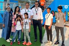 Anies dan Keluarganya Tiba di Lokasi Formula E Sabtu Pagi, Keliling Paddock dan Sapa Pebalap