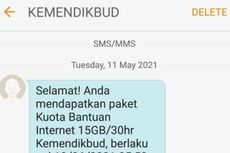 Bantuan Kuota Internet Kemendikbud Desember Dikurangi, Ini Besarannya