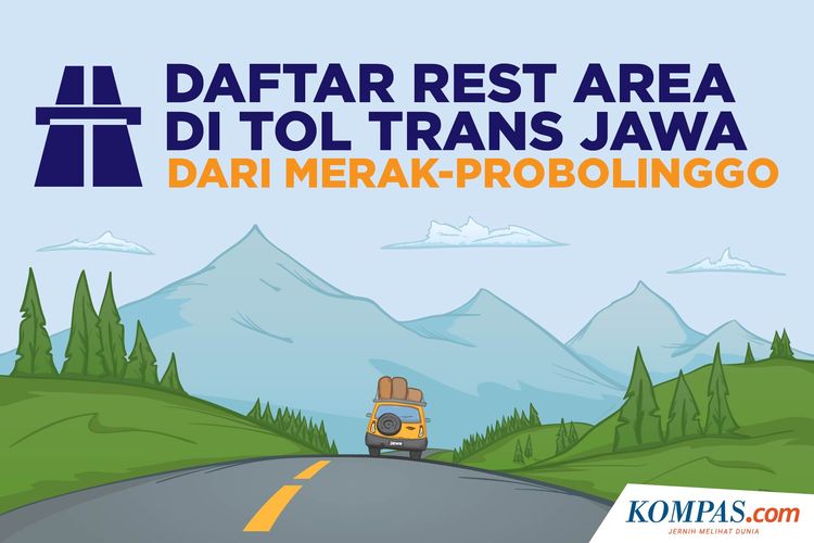 Daftar Rest Area Di Tolo trans Jawa Dari Merak-Probolinggo