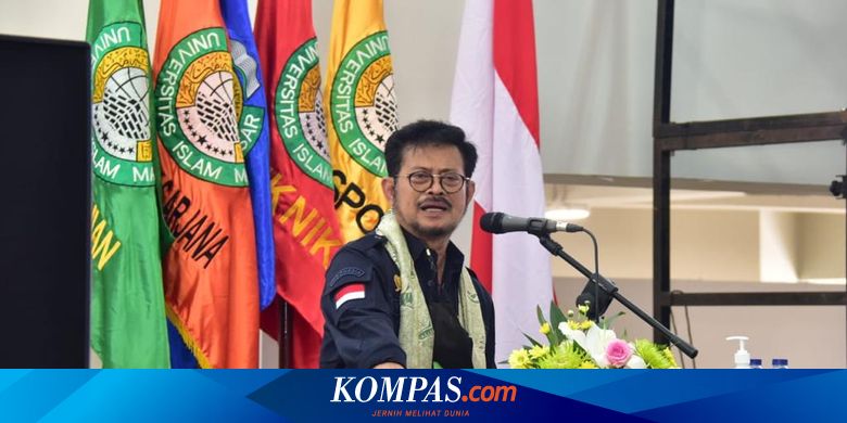 Mentan Minta Masyarakat Siapkan 'Seragam Perang' untuk Hadapi Covid-19 - Vimarsana News