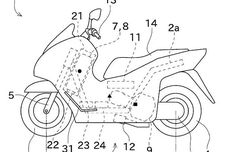 Kawasaki Serius Bikin Motor Hidrogen, Muncul Paten Model Skutik