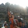 Setelah 5 Hari Perjalanan, Biksu Thudong Tiba di Candi Borobudur