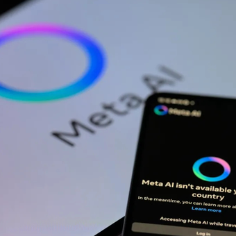 Ilustrasi Meta AI