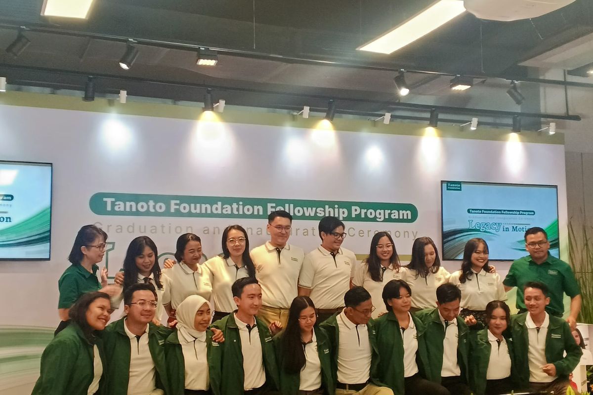 Inauguration Cohort 2025 – Pengukuhan 10 orang angkatan 2025 Tanoto Foundation Fellowship Program