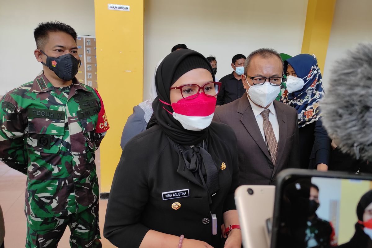 Bupati Indramayu Nina Agustina.