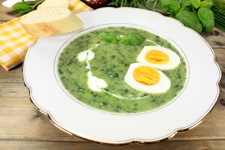 Sajian spesial Paskah ala Jerman, chervil soup