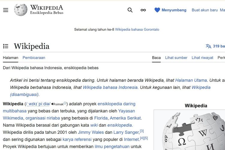Mulai Rabu 22 April 2026, Wikipedia Terancam Tak Bisa Diakses di Indonesia