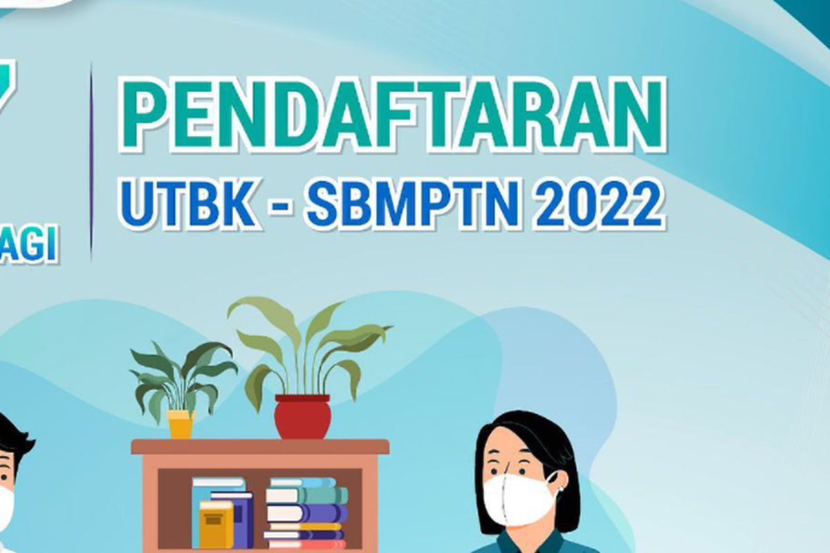 Tangkap layar unggahan LTMPT yang menginformasikan pendaftaran registrasi akun LTMPT untuk UTBK-SBMPTN.