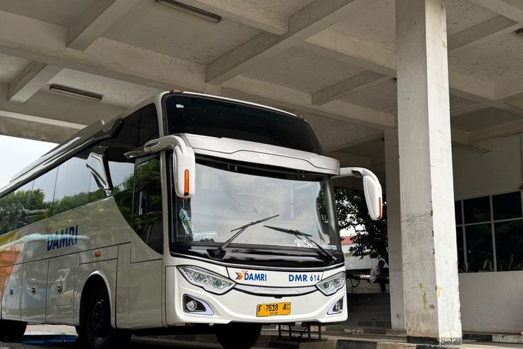Ilustrasi bus DAMRI. Angkutan perintis DAMRI di Surabaya mendukung distribusi barang petani dan pedagang sejak pagi.