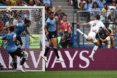 Babak I Uruguay Vs Perancis, Gol Varane Jadi Pembeda