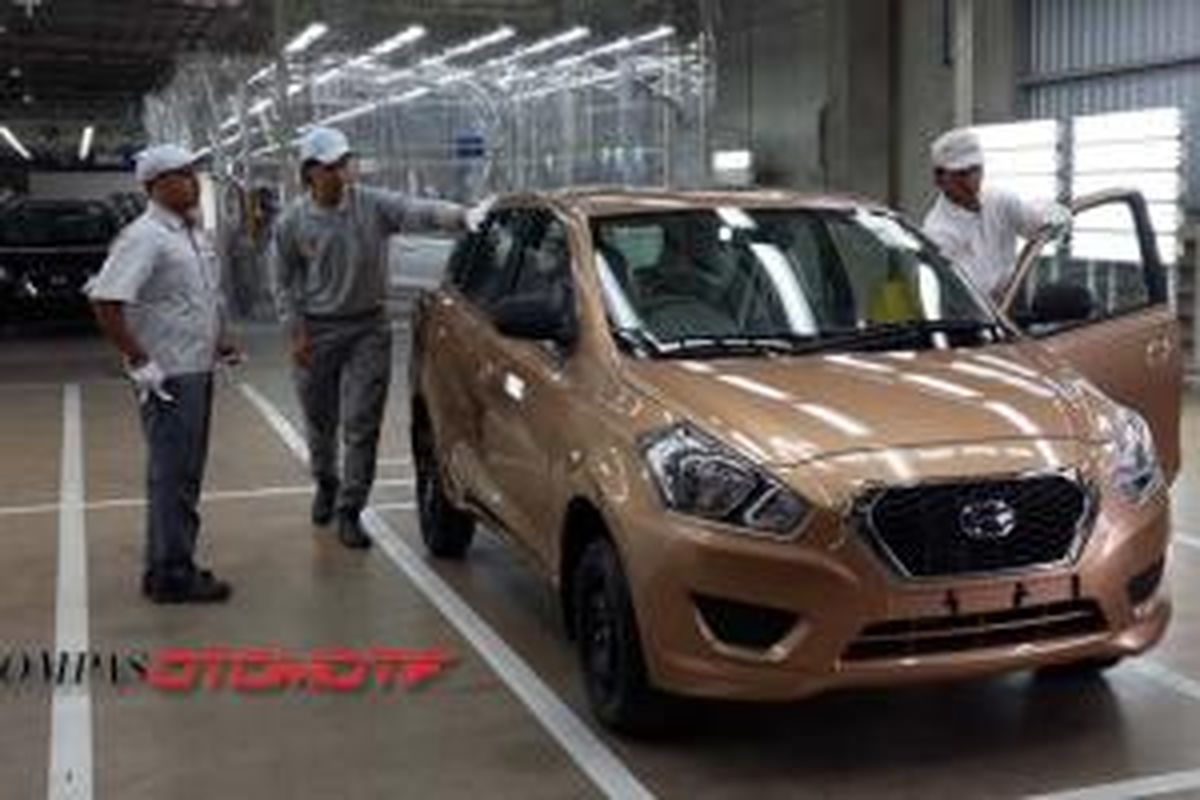 Nissan Motor Indonesia (NMI) meresmikan pabrik baru, terletak di kawasan industri Purwakarta Jawa Barat, Kamis (8/5/2014). Saat ini hanya digunakan untuk merakit MPV Datsun Go  Panca, menyusul kemudian hathback Datsun Go. 