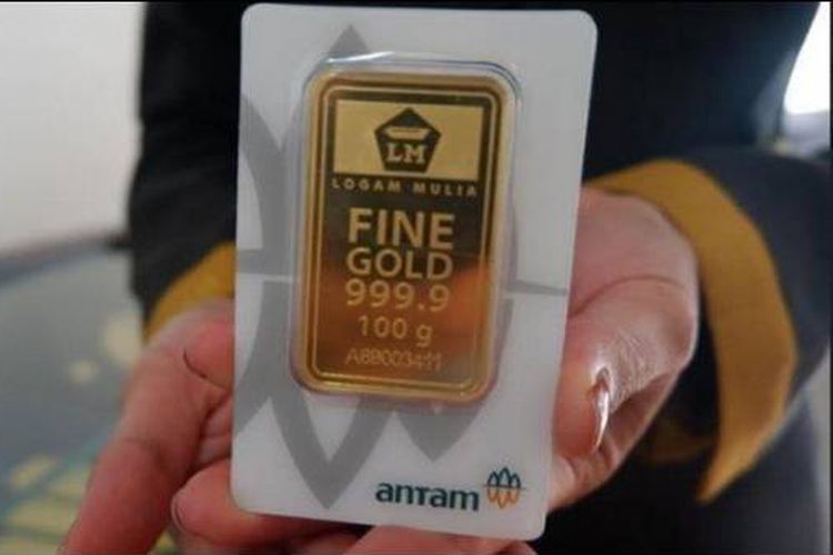 Harga emas hari ini di Pegadaian untuk jenis Antam dan UBS