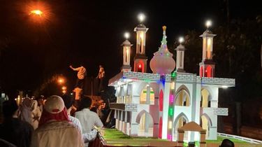 Seribuan Miniatur Masjid Ramaikan Malam Takbiran di Mataram, 973 Personel Gabungan Berjaga