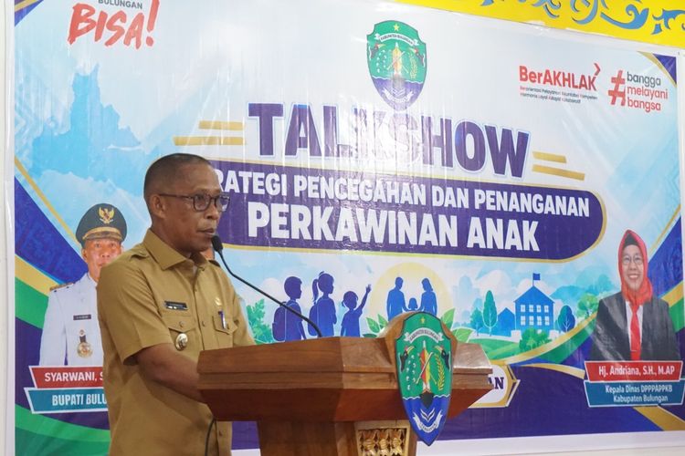 Cegah Perkawinan Anak, Pemkab Bulungan Perkuat Peran Keluarga dan Lintas Sektor