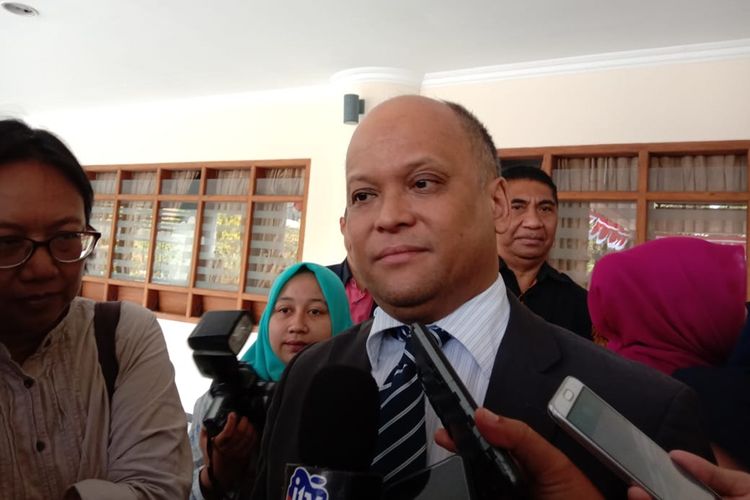 Ilham Akbar Habibie saat menghadiri acara di Universitas Negeri Malang (UM) Kota Malang, Kamis (17/10/2019)