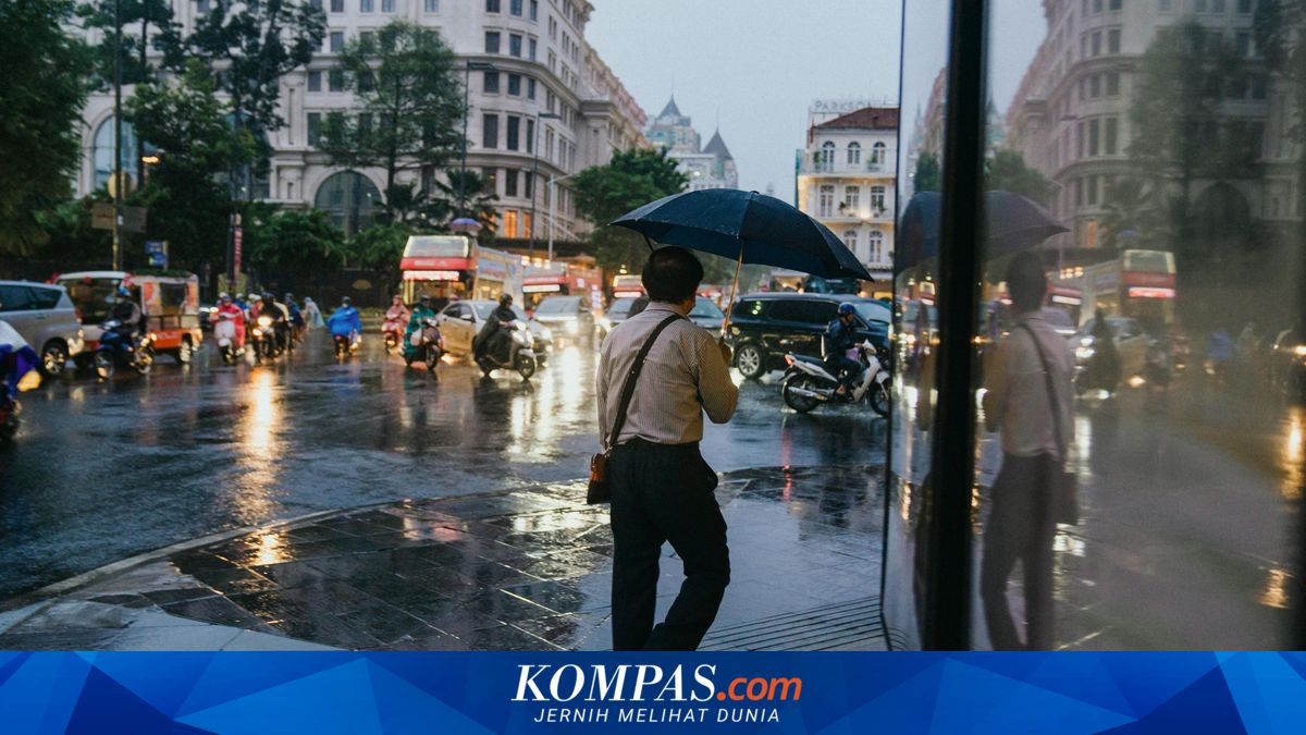 Prakiraan BMKG: 14 Provinsi Bakal Dilanda Hujan Lebat Besok 8 Juli 2026
