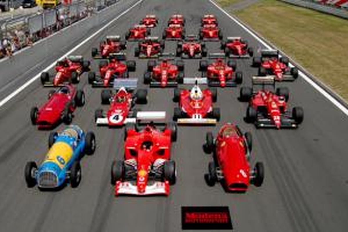 Ferrari dalam ajang F1.
