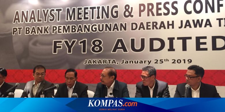 Selama 2018 Bank Jatim Raup Laba Bersih Rp 1 26 Triliun