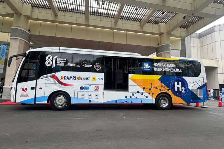 DAMRI Uji Coba Bus Bahan Bakar Hidrogen, Bisa Turunkan Konsumsi Solar hingga 47 Persen