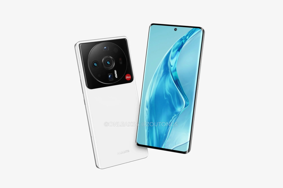 Gambar render 3D yang menunjukkan tampang dari ponsel yang diyakini adalah Xiaomi 12 Ultra.