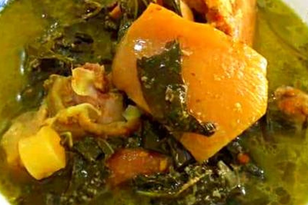 Trites atau pagit-pagit, kuliner khas Karo. 