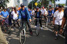 Trotoar Sudirman-Thamrin Dilengkapi Jalur Sepeda dan Tempat Nongkrong