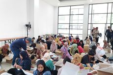 KPU Kerahkan 210 Petugas Sortir-Lipat Surat Suara Dapil 3 Jakarta