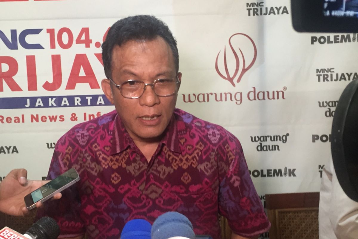 Ketua Masyarakat Infrastruktur Indonesia (MII) Harun al-Rasyid Lubis