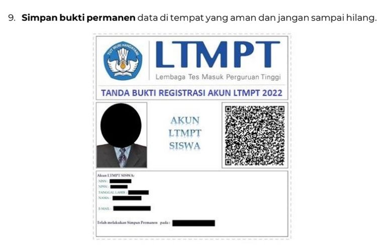 Registrasi ltmpt 2022