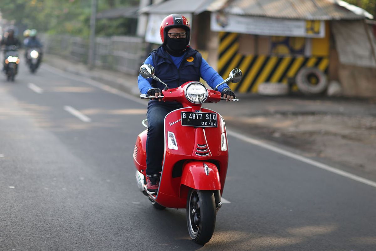 Media tes ride Vespa GTS Super 150