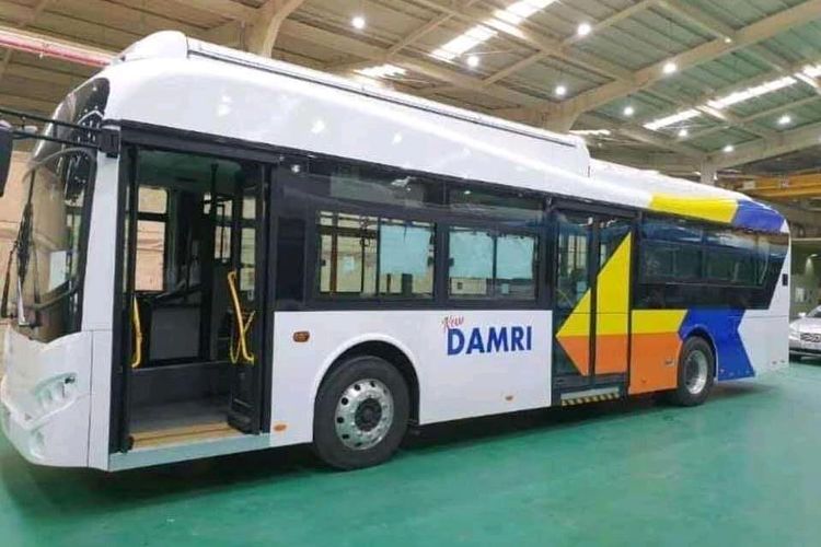 Bus Listrik Damri