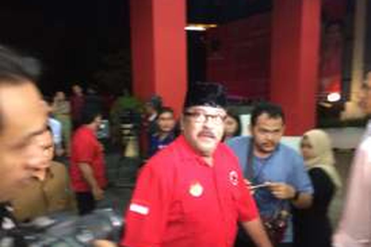 Bakal calon gubernur Banten petahan, Rano Karno di DPP PDI Perjuangan, Jakarta, Selasa (20/9/2016).