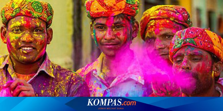 Mitologi Hingga Kisah Cinta Di Balik Perayaan Holi Di India Halaman All Kompas Com