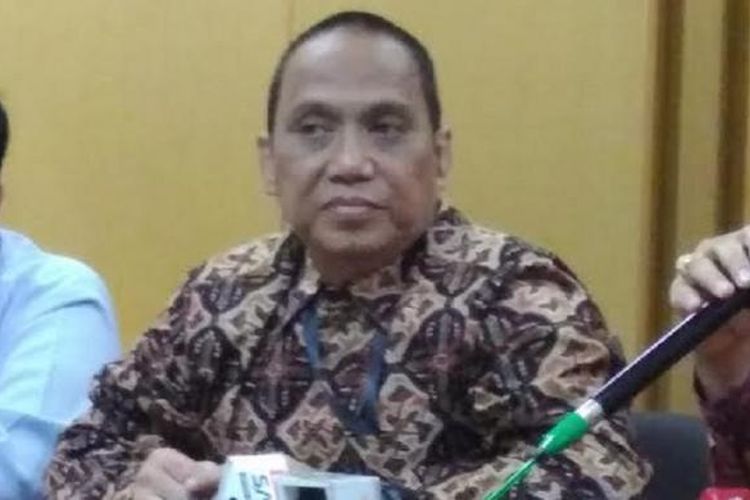 Pimpinan sementara Komisi Pemberantasan Korupsi Indriyanto Seno Adji 